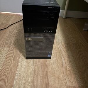 Dell OptiPlex 9010 Tower in Black and Gray